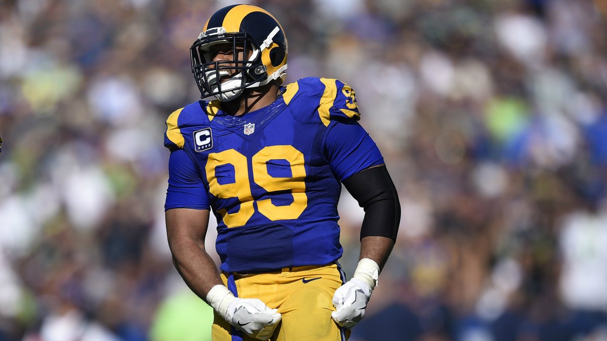 Aaron Donald ends holdout with record deal from LA Rams