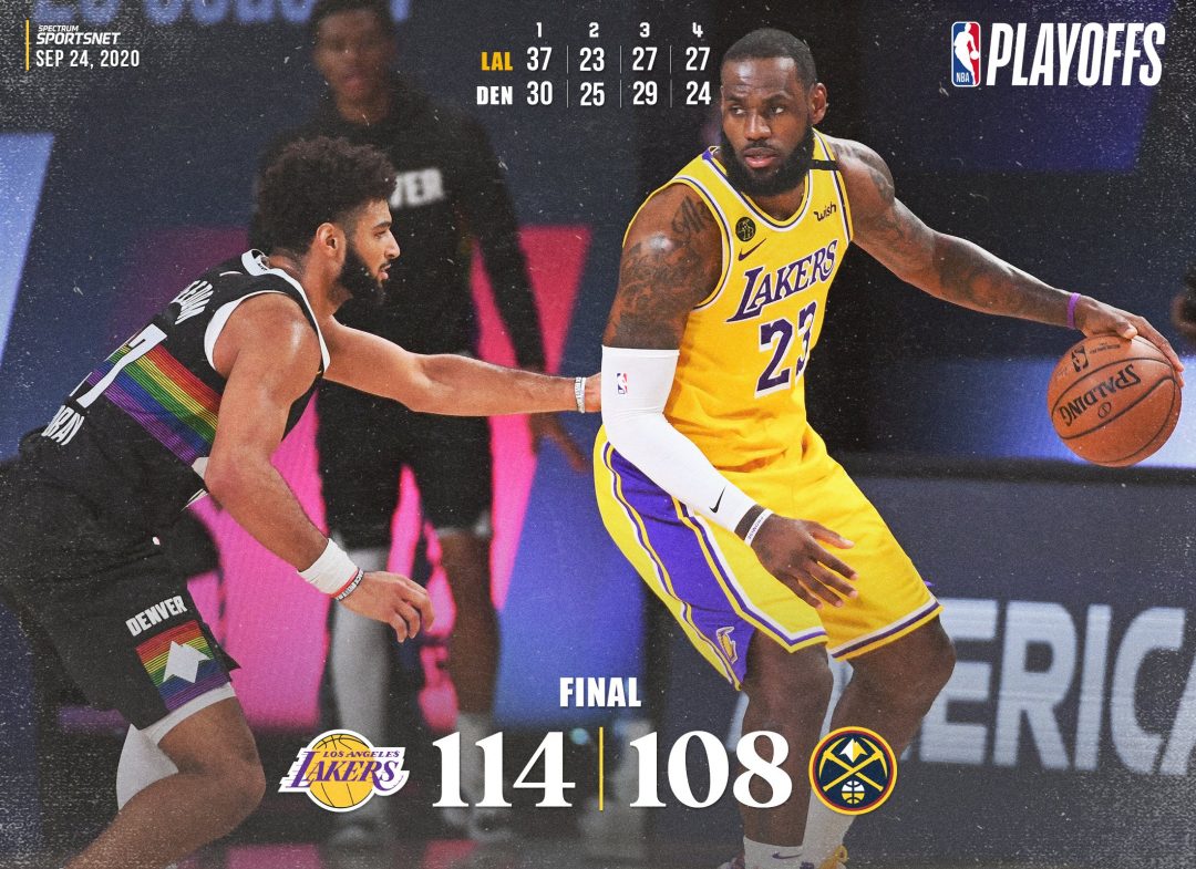 Lakers: 1 win away from NBA Finals