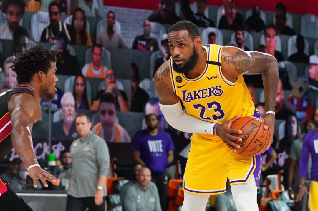 Men's Los Angeles Lakers Nike Heathered Gray 2020 NBA Finals